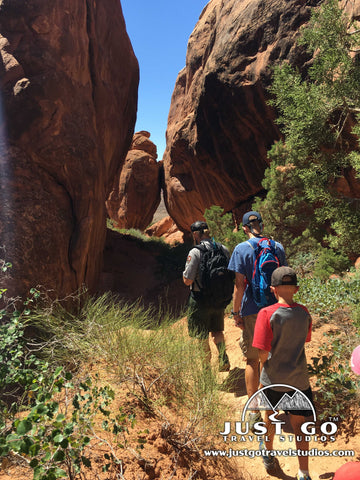 The Rangers at Fiery Furnace in Arches National Park