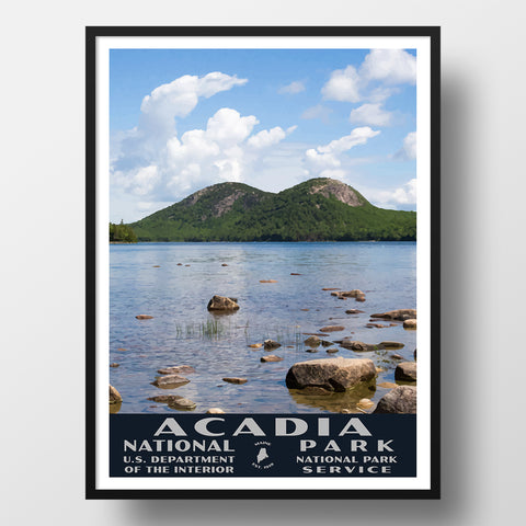 Jordan Pond Poster