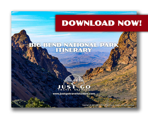 big bend national park itinerary