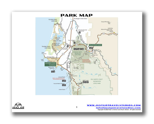 Jedediah Smith Redwoods State Park Itinerary