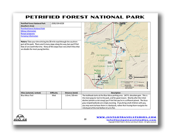 Petrified Forest National Park Itinerary