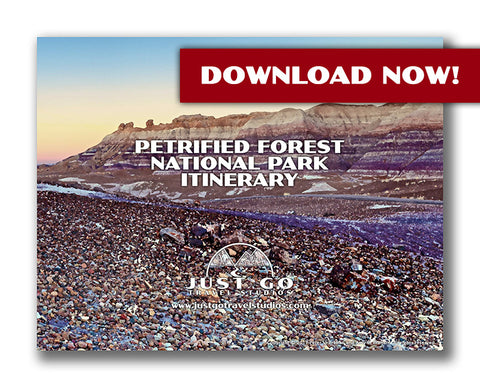 petrified forest national park itinerary