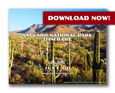 saguaro national park itinerary