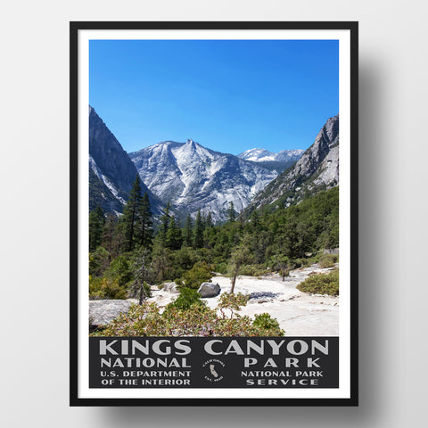 Kings Canyon National Park WPA poster