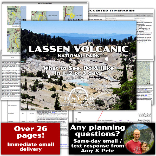 lassen volcanic national park guide