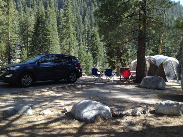 Lodgepole Campground in Sequoia National park