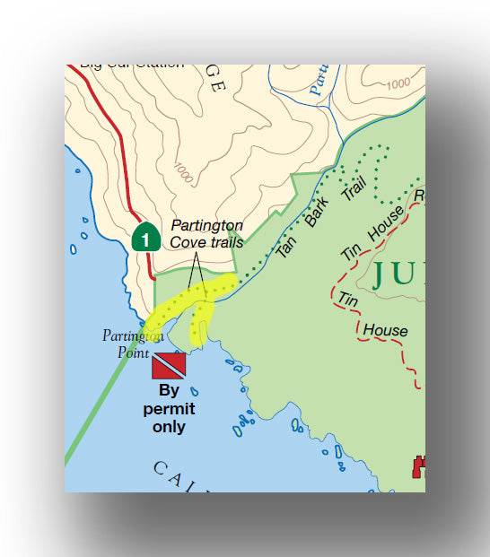 julia pfeiffer burns partington cove trail map