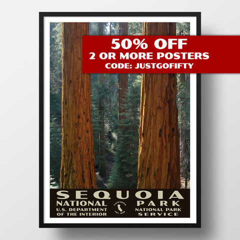 Sequoia National Park poster