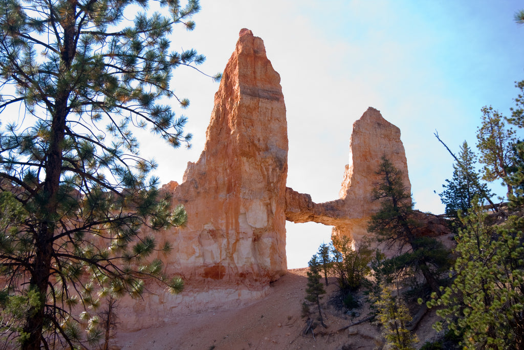 Tower bridge trail in bryce canyon national park