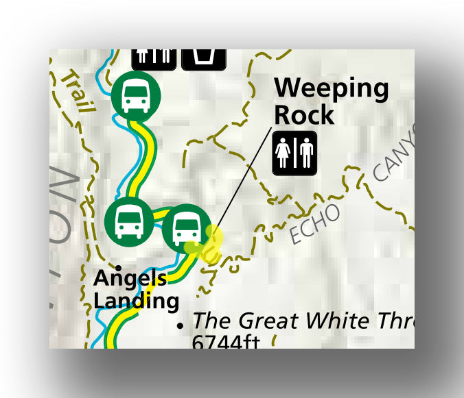 weeping rock map