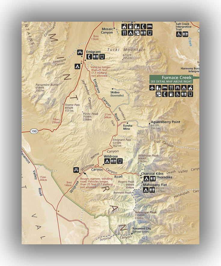 Wildrose Area in Death Valley National Park