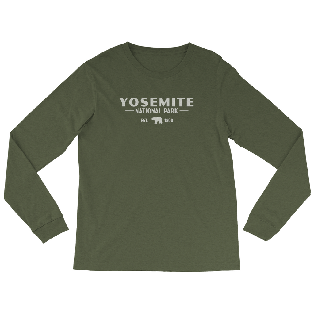 Yosemite National Park Long Sleeve Shirt (Simplified)