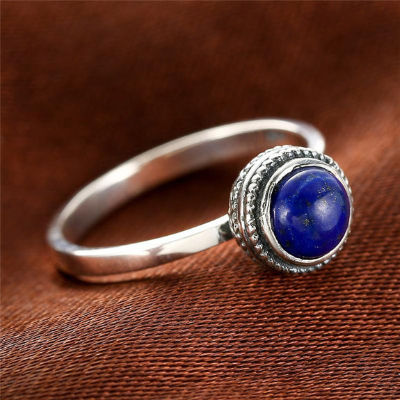 lapis lazuli stone ring