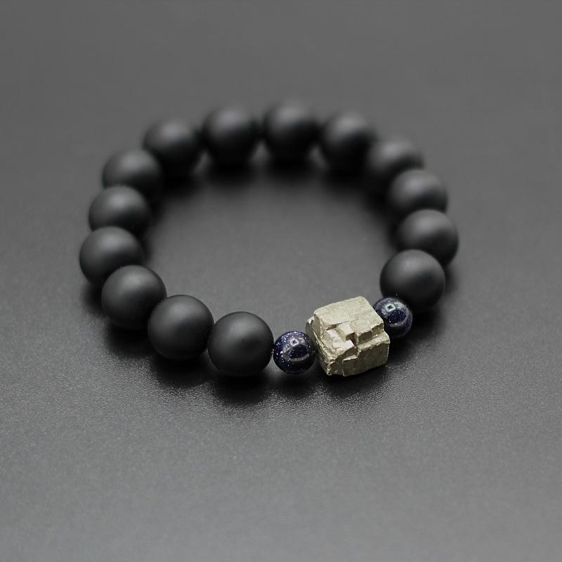 Unique Pyrite Meteorite Natural Guardian Stone Bracelet – zenheavens