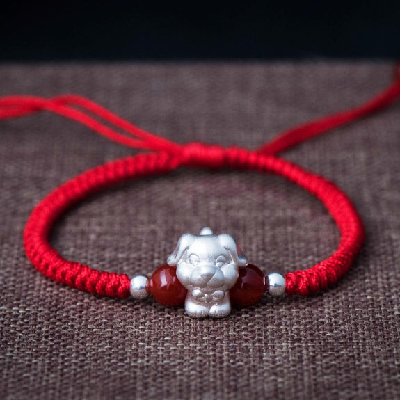 chinese red bracelet