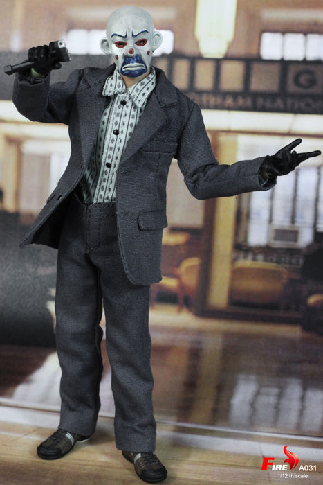 1/12 Fire Toys A031 Bank Robber Joker Action Figure (6 in) — GIANTOY