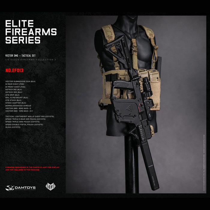 1 6 Damtoys Ef012 Ef018 Elite Firearms Series Tactical Set