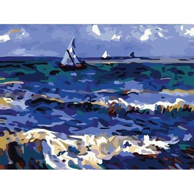 Free The Saintes Ocean Van Gogh My Paint By Numbers