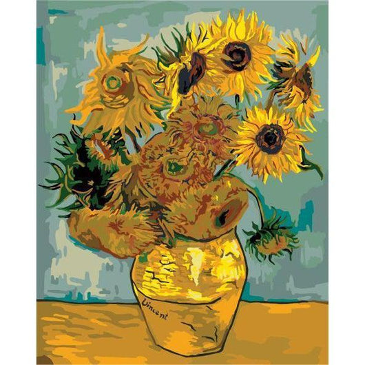 Paint By Numbers Adults kids Van Gogh Starry Sky DIY Painting Kit 40x50CM  Canvas