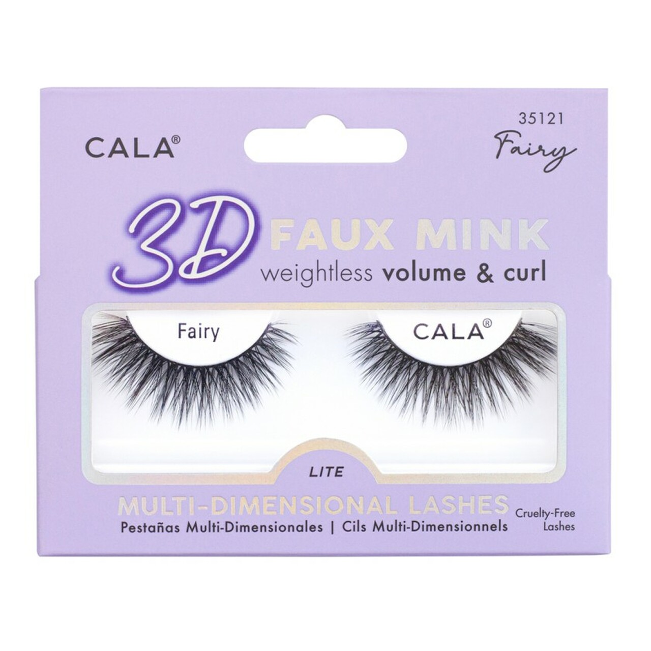 Cala 3D Faux Mink Strip Lashes (Sassy) - QTY DEAL (6) SAVE $27