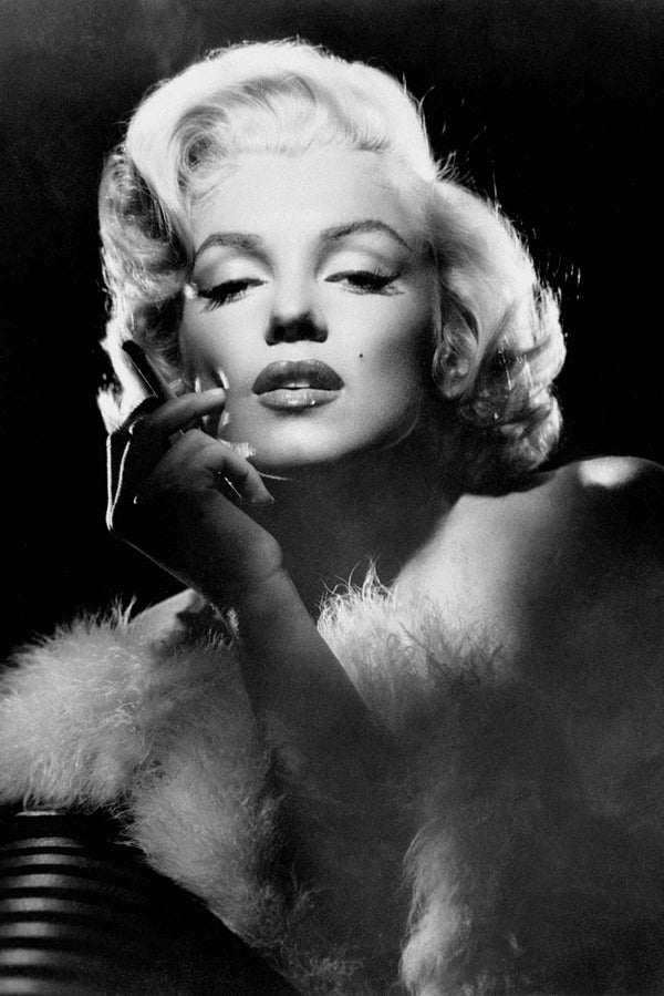 Smoke Marilyn Monroe Poster Uncle Poster