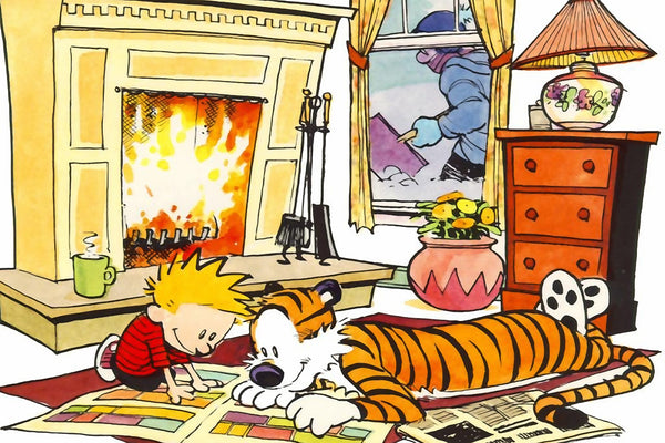 Calvin And Hobbes Home Сosiness Poster Uncle Poster 