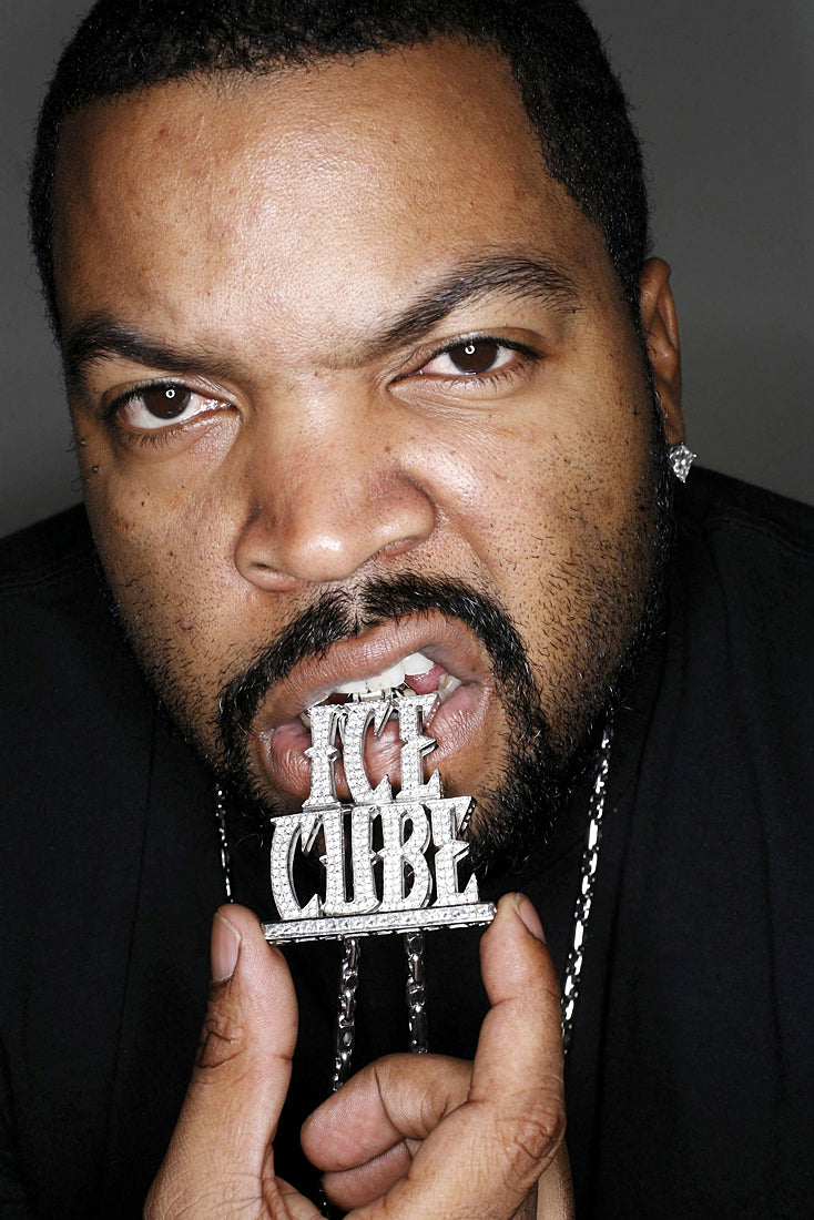 Ice Cube Face Rapper Rap Poster | Uncle Poster