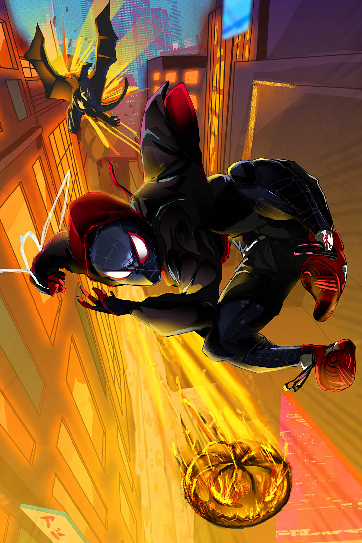 into the spider verse poster