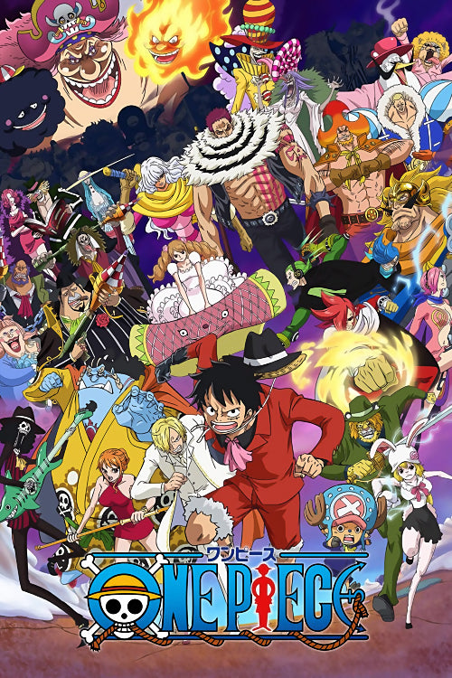 One Piece All Characters Poster Uncle Poster