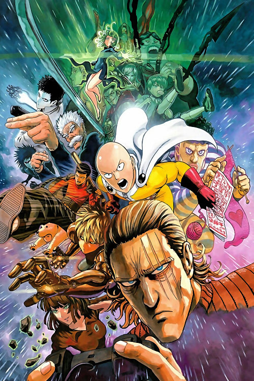 One Punch Man Characters Poster | Uncle Poster