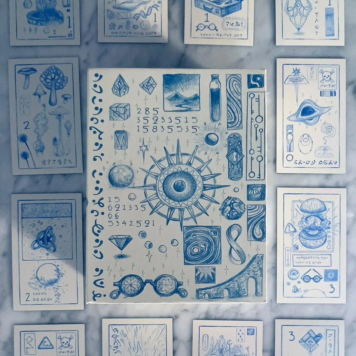TESTER DECK The Cerulean Sequence by Prisma Visions
