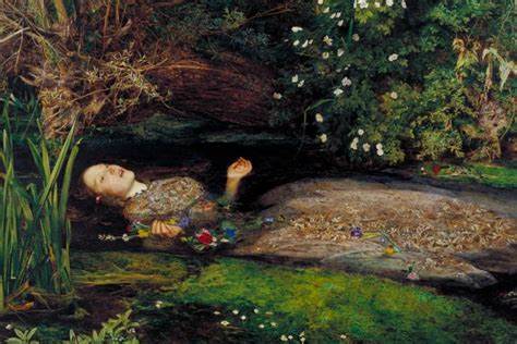 John Everett Millais Ophelia Painting