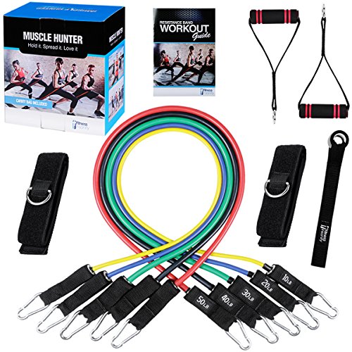 dauw Anzai garen Fitness Insanity Resistance Band Set - Include 5 Stackable Exercise Ba – RS  For Life