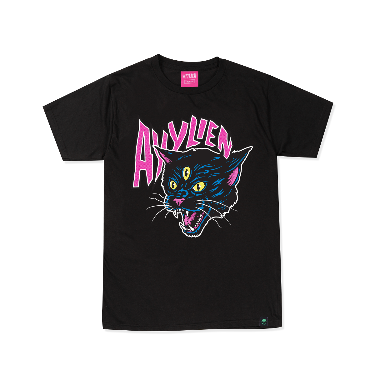 3 Eyed Ayylien Cat Tee - Streetwear Tee