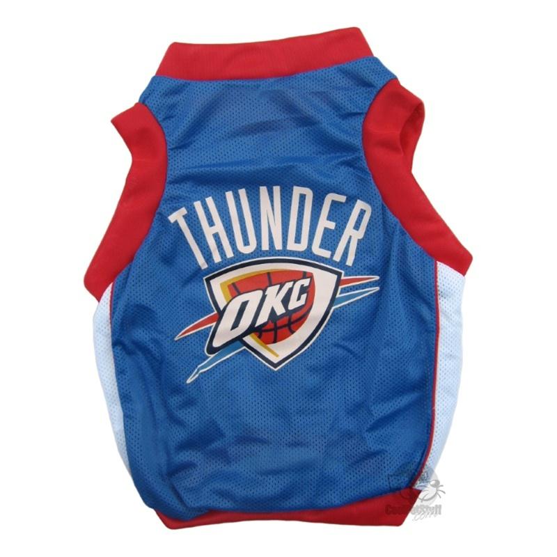 okc blue jersey