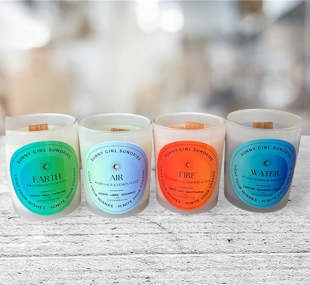 Large Wood Wick Candles – Molly & Me Candles