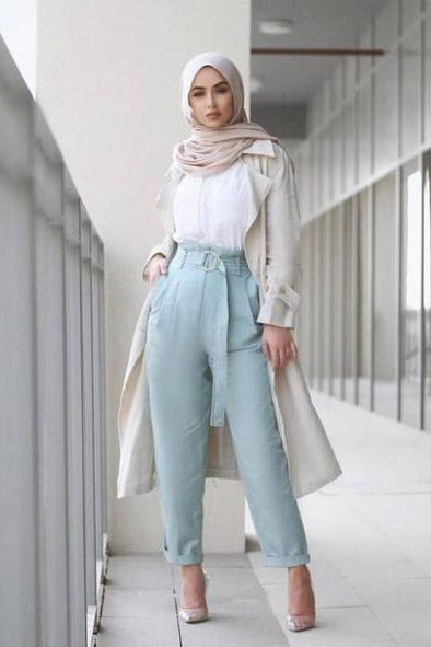 casual hijab look