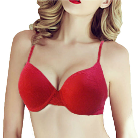 Sexy Push Up Bra Plus Size A C D Cup Adjustment Underwire BH – Lady Beatrice