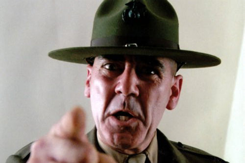 R Lee Ermey Poster 24x36 Full Metal Jacket