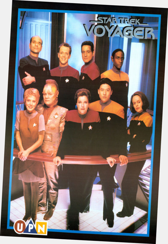 The Poster Depot Star Trek Voyager Promo Poster 24"x36" 24x36