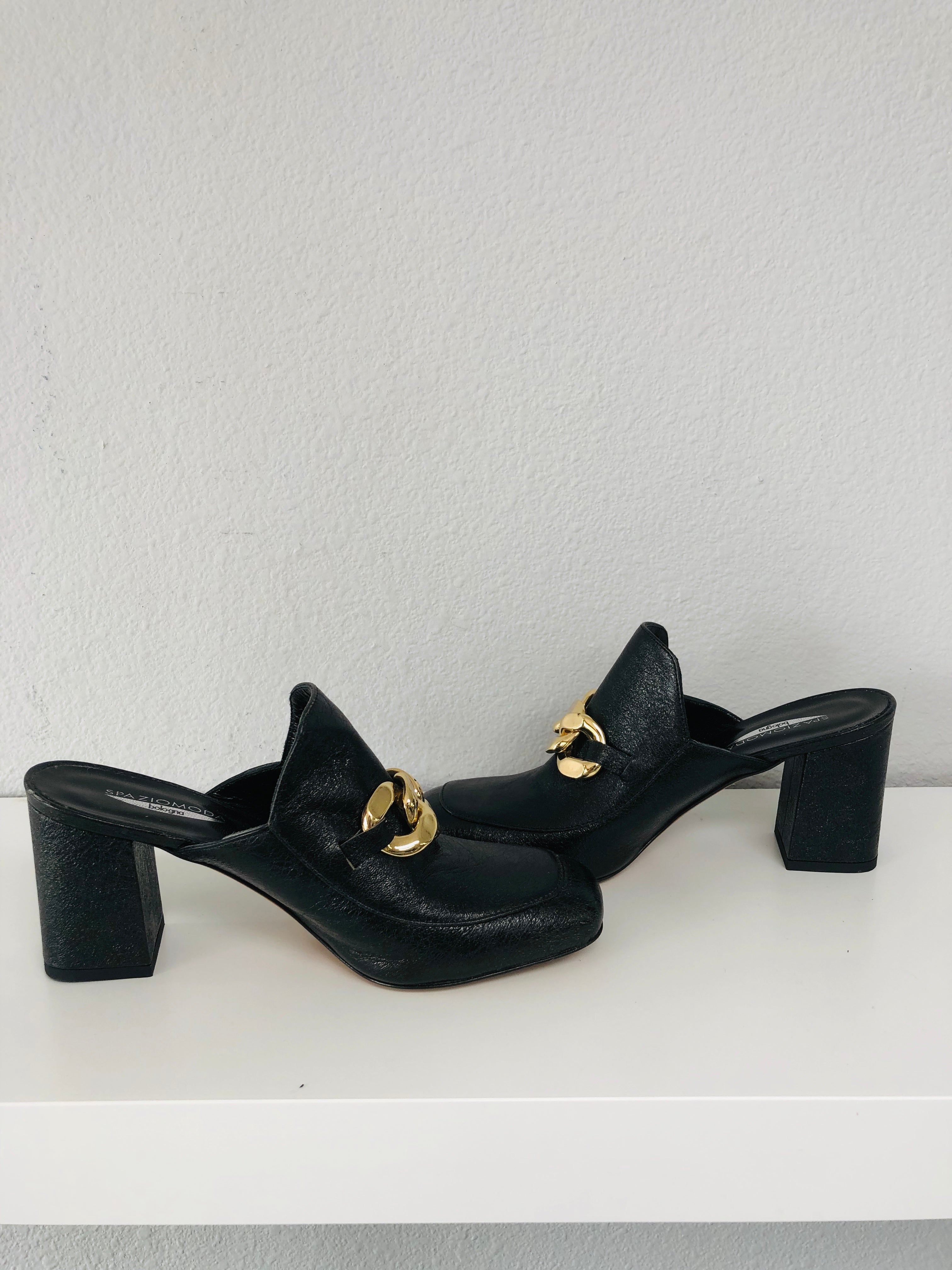 Spaziomoda Bologna Black Shoes – Vanity 
