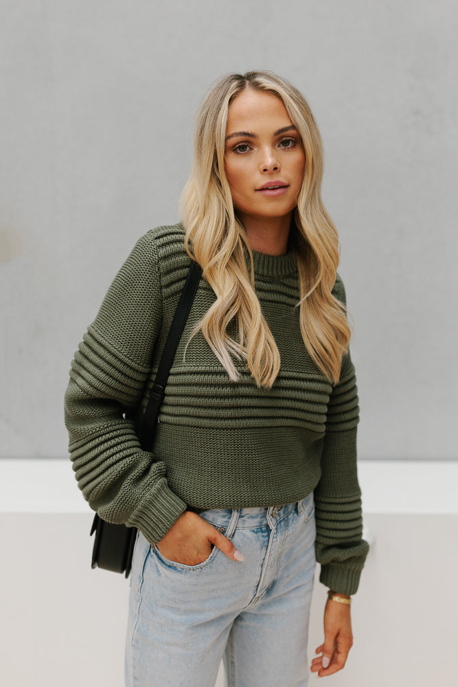 Saige Jumper - Khaki