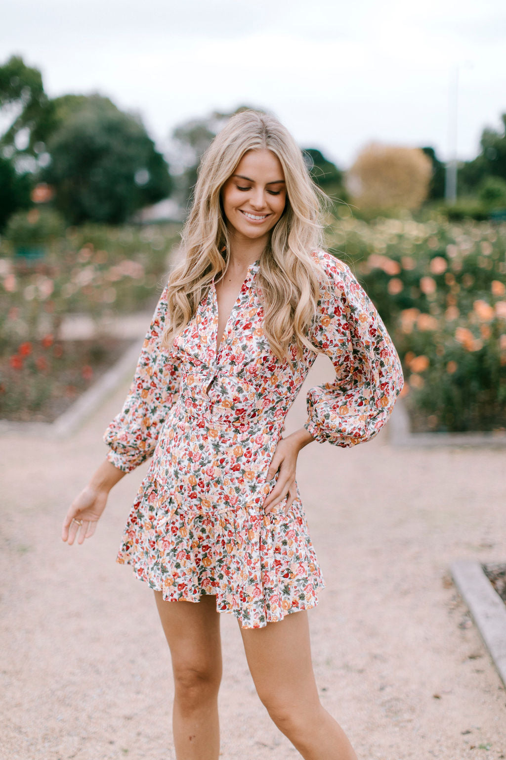 Delilah Dress - Garden Floral