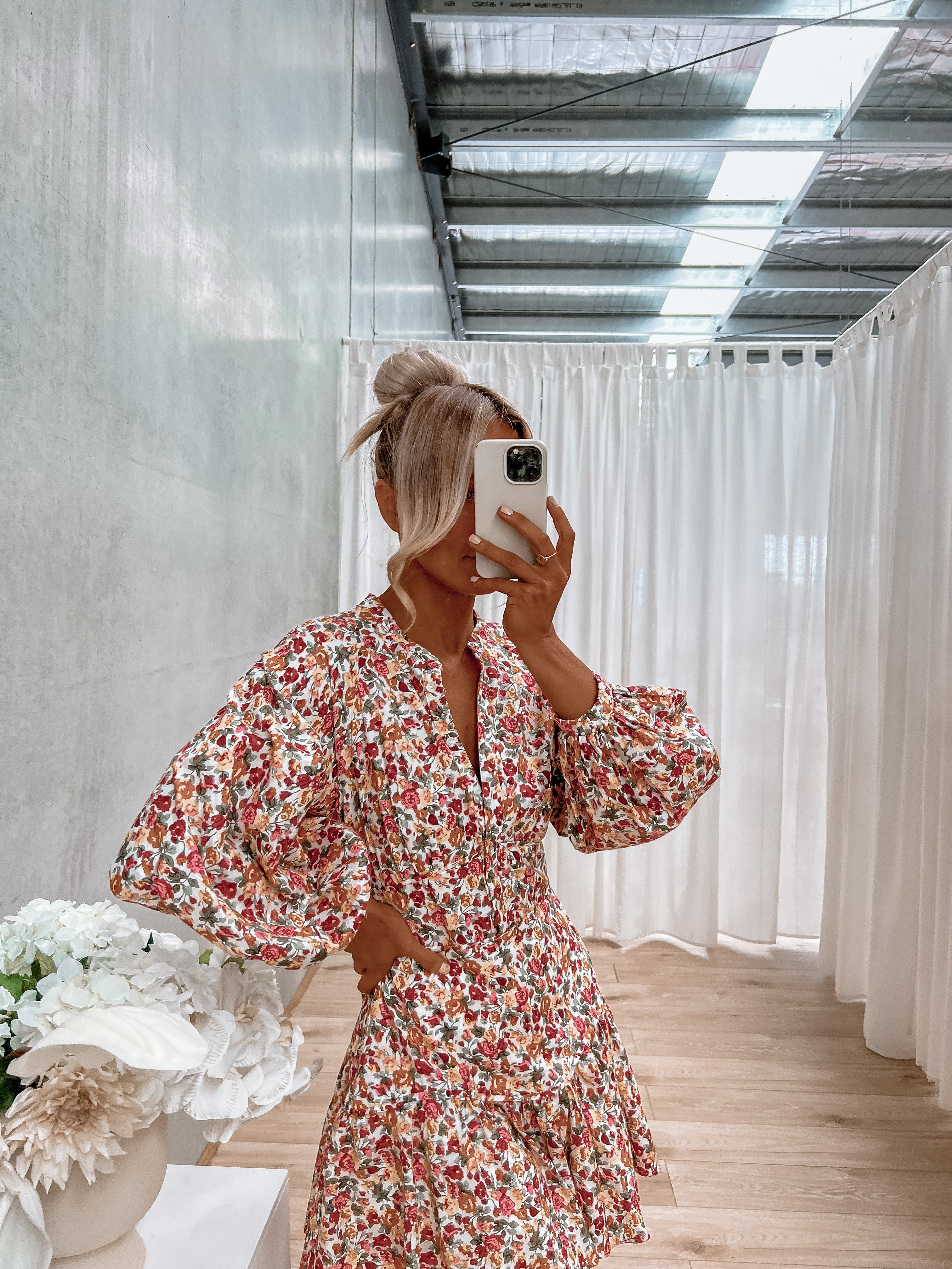 Delilah Dress - Garden Floral