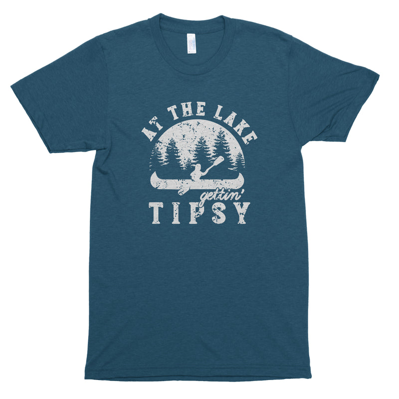 At the Lake Gettin' Tipsy Premium Unisex T-Shirt