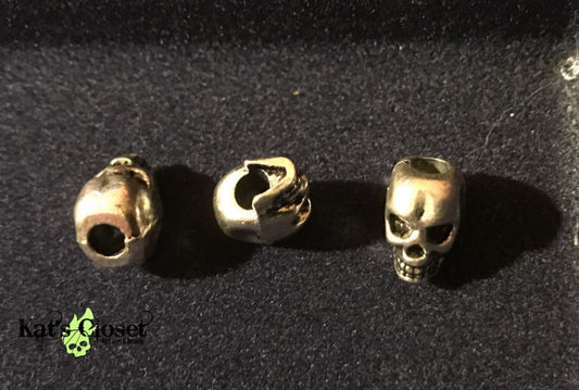 Kats Closet Apparel & Beauty - Skull Accessories - Pins Zipper