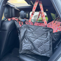 Flowers in the Field: Deluxe Hammock Car Seat Cover Nav Image 2