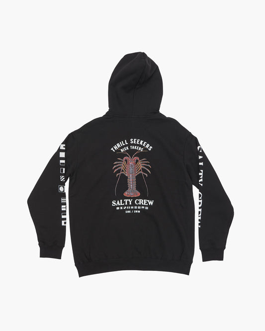 Two Palms Overdye Fleece Black Salty Crew AU