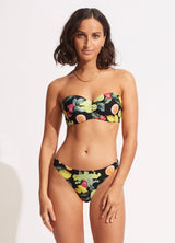 Lemoncello Wrap Front Bralette - Black – Seafolly Australia