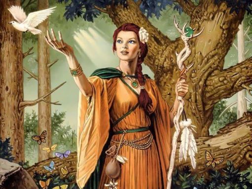 Eir was a goddess of healing living in her own abode up in Asgard 